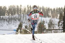 04.03.2018, Lahti, Finland (FIN): David Norris (USA) - FIS world cup cross-country, 15km men, Lahti (FIN). www.nordicfocus.com. © Modica/NordicFocus. Every downloaded picture is fee-liable.