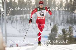 04.03.2018, Lahti, Finland (FIN): Julien Locke (CAN) - FIS world cup cross-country, 15km men, Lahti (FIN). www.nordicfocus.com. © Modica/NordicFocus. Every downloaded picture is fee-liable.