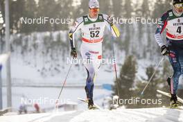 04.03.2018, Lahti, Finland (FIN): Daniel Rickardsson (SWE) - FIS world cup cross-country, 15km men, Lahti (FIN). www.nordicfocus.com. © Modica/NordicFocus. Every downloaded picture is fee-liable.