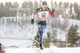 04.03.2018, Lahti, Finland (FIN): Erik Bjornsen (USA) - FIS world cup cross-country, 15km men, Lahti (FIN). www.nordicfocus.com. © Modica/NordicFocus. Every downloaded picture is fee-liable.