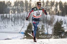04.03.2018, Lahti, Finland (FIN): Scott Patterson (USA) - FIS world cup cross-country, 15km men, Lahti (FIN). www.nordicfocus.com. © Modica/NordicFocus. Every downloaded picture is fee-liable.
