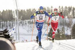 04.03.2018, Lahti, Finland (FIN): Francesco De Fabiani (ITA) - FIS world cup cross-country, 15km men, Lahti (FIN). www.nordicfocus.com. © Modica/NordicFocus. Every downloaded picture is fee-liable.