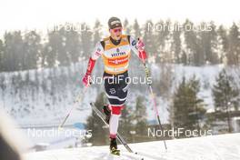 04.03.2018, Lahti, Finland (FIN): Johannes Hoesflot Klaebo (NOR) - FIS world cup cross-country, 15km men, Lahti (FIN). www.nordicfocus.com. © Modica/NordicFocus. Every downloaded picture is fee-liable.