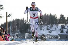 04.03.2018, Lahti, Finland (FIN): Dominik Bury (POL) - FIS world cup cross-country, 15km men, Lahti (FIN). www.nordicfocus.com. © Modica/NordicFocus. Every downloaded picture is fee-liable.
