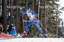03.03.2018, Lahti, Finland (FIN): Francesco De Fabiani (ITA) - FIS world cup cross-country, individual sprint, Lahti (FIN). www.nordicfocus.com. © Modica/NordicFocus. Every downloaded picture is fee-liable.