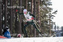 03.03.2018, Lahti, Finland (FIN): Sebastian Eisenlauer (GER) - FIS world cup cross-country, individual sprint, Lahti (FIN). www.nordicfocus.com. © Modica/NordicFocus. Every downloaded picture is fee-liable.
