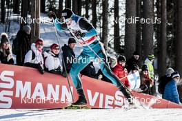 03.03.2018, Lahti, Finland (FIN): Lucas Chanavat (FRA) - FIS world cup cross-country, individual sprint, Lahti (FIN). www.nordicfocus.com. © Modica/NordicFocus. Every downloaded picture is fee-liable.