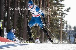 03.03.2018, Lahti, Finland (FIN): Henri Roos (EST) - FIS world cup cross-country, individual sprint, Lahti (FIN). www.nordicfocus.com. © Modica/NordicFocus. Every downloaded picture is fee-liable.