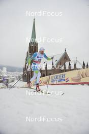 07.03.2018, Drammen, Norway (NOR): Janez Lampic (SLO) - FIS world cup cross-country, individual sprint, Drammen (NOR). www.nordicfocus.com. © Thibaut/NordicFocus. Every downloaded picture is fee-liable.