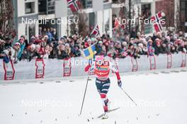07.03.2018, Drammen, Norway (NOR): Maiken Caspersen Falla (NOR) - FIS world cup cross-country, individual sprint, Drammen (NOR). www.nordicfocus.com. © Modica/NordicFocus. Every downloaded picture is fee-liable.