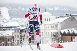 07.03.2018, Drammen, Norway (NOR): Fredrik Riseth (NOR) - FIS world cup cross-country, individual sprint, Drammen (NOR). www.nordicfocus.com. © Modica/NordicFocus. Every downloaded picture is fee-liable.