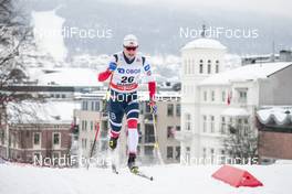07.03.2018, Drammen, Norway (NOR): Sindre Bjoernestad Skar (NOR) - FIS world cup cross-country, individual sprint, Drammen (NOR). www.nordicfocus.com. © Modica/NordicFocus. Every downloaded picture is fee-liable.