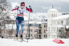 07.03.2018, Drammen, Norway (NOR): Reese Hanneman (USA) - FIS world cup cross-country, individual sprint, Drammen (NOR). www.nordicfocus.com. © Modica/NordicFocus. Every downloaded picture is fee-liable.