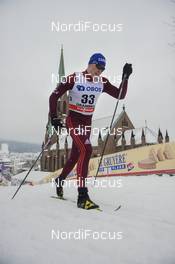 07.03.2018, Drammen, Norway (NOR): Andrey Krasnov (RUS) - FIS world cup cross-country, individual sprint, Drammen (NOR). www.nordicfocus.com. © Thibaut/NordicFocus. Every downloaded picture is fee-liable.