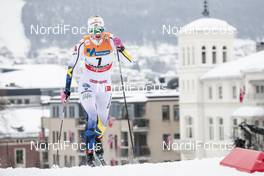 07.03.2018, Drammen, Norway (NOR): Maja Dahlqvist (SWE) - FIS world cup cross-country, individual sprint, Drammen (NOR). www.nordicfocus.com. © Modica/NordicFocus. Every downloaded picture is fee-liable.