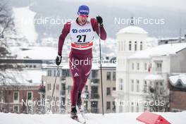 07.03.2018, Drammen, Norway (NOR): Alexander Panzhinskiy (RUS) - FIS world cup cross-country, individual sprint, Drammen (NOR). www.nordicfocus.com. © Modica/NordicFocus. Every downloaded picture is fee-liable.