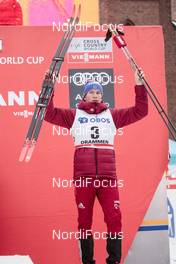 07.03.2018, Drammen, Norway (NOR): Alexander Bolshunov (RUS) - FIS world cup cross-country, individual sprint, Drammen (NOR). www.nordicfocus.com. © Modica/NordicFocus. Every downloaded picture is fee-liable.