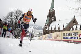 07.03.2018, Drammen, Norway (NOR): Heidi Weng (NOR) - FIS world cup cross-country, individual sprint, Drammen (NOR). www.nordicfocus.com. © Thibaut/NordicFocus. Every downloaded picture is fee-liable.