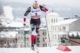 07.03.2018, Drammen, Norway (NOR): Paal Troean Aune (NOR) - FIS world cup cross-country, individual sprint, Drammen (NOR). www.nordicfocus.com. © Modica/NordicFocus. Every downloaded picture is fee-liable.