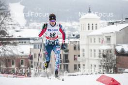 07.03.2018, Drammen, Norway (NOR): Kevin Bolger (USA) - FIS world cup cross-country, individual sprint, Drammen (NOR). www.nordicfocus.com. © Modica/NordicFocus. Every downloaded picture is fee-liable.