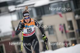 07.03.2018, Drammen, Norway (NOR): Laurien Van Der Graaff (SUI) - FIS world cup cross-country, individual sprint, Drammen (NOR). www.nordicfocus.com. © Modica/NordicFocus. Every downloaded picture is fee-liable.