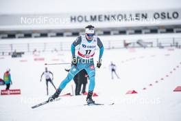 10.03.2018, Oslo, Norway (NOR): Clement Parisse (FRA) - FIS world cup cross-country, mass men, Oslo (NOR). www.nordicfocus.com. © Modica/NordicFocus. Every downloaded picture is fee-liable.
