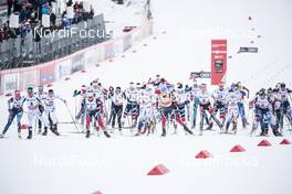 11.03.2018, Oslo, Norway (NOR): Start of the Race   - FIS world cup cross-country, mass women, Oslo (NOR). www.nordicfocus.com. © Modica/NordicFocus. Every downloaded picture is fee-liable.