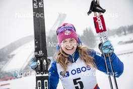 11.03.2018, Oslo, Norway (NOR): Jessica Diggins (USA) - FIS world cup cross-country, mass women, Oslo (NOR). www.nordicfocus.com. © Modica/NordicFocus. Every downloaded picture is fee-liable.