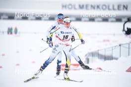 11.03.2018, Oslo, Norway (NOR): Ebba Andersson (SWE) - FIS world cup cross-country, mass women, Oslo (NOR). www.nordicfocus.com. © Modica/NordicFocus. Every downloaded picture is fee-liable.