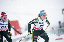 11.03.2018, Oslo, Norway (NOR): Pia Fink (GER), Sandra Ringwald (GER), (l-r)  - FIS world cup cross-country, mass women, Oslo (NOR). www.nordicfocus.com. © Modica/NordicFocus. Every downloaded picture is fee-liable.