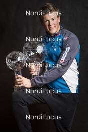 16.03.2018, Falun Sweden (SWE): Johannes Hoesflot Klaebo (NOR) - FIS world cup cross-country, cups, Falun (SWE). www.nordicfocus.com. © Modica/NordicFocus. Every downloaded picture is fee-liable.