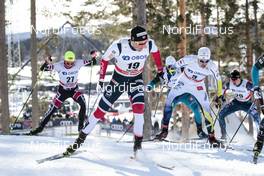 16.03.2018, Falun Sweden (SWE): Emil Iversen (NOR) - FIS world cup cross-country, individual sprint, Falun (SWE). www.nordicfocus.com. © Modica/NordicFocus. Every downloaded picture is fee-liable.