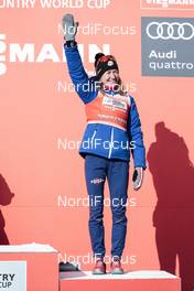 16.03.2018, Falun Sweden (SWE): Sophie Caldwell (USA) - FIS world cup cross-country, individual sprint, Falun (SWE). www.nordicfocus.com. © Modica/NordicFocus. Every downloaded picture is fee-liable.