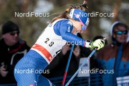 16.03.2018, Falun Sweden (SWE): Elisa Brocard (ITA) - FIS world cup cross-country, individual sprint, Falun (SWE). www.nordicfocus.com. © Modica/NordicFocus. Every downloaded picture is fee-liable.