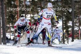 16.03.2018, Falun Sweden (SWE): Tiril Udnes Weng (NOR), Ida Ingemarsdotter (SWE), (l-r)  - FIS world cup cross-country, individual sprint, Falun (SWE). www.nordicfocus.com. © Modica/NordicFocus. Every downloaded picture is fee-liable.