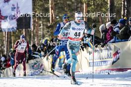 17.03.2018, Falun Sweden (SWE): Clement Parisse (FRA) - FIS world cup cross-country, mass men, Falun (SWE). www.nordicfocus.com. © Modica/NordicFocus. Every downloaded picture is fee-liable.