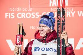 17.03.2018, Falun Sweden (SWE): Alexander Bolshunov (RUS) - FIS world cup cross-country, mass men, Falun (SWE). www.nordicfocus.com. © Modica/NordicFocus. Every downloaded picture is fee-liable.