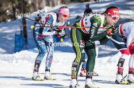 17.03.2018, Falun Sweden (SWE): Sadie Bjornsen (USA) - FIS world cup cross-country, mass women, Falun (SWE). www.nordicfocus.com. © Modica/NordicFocus. Every downloaded picture is fee-liable.