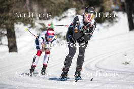 17.03.2018, Falun Sweden (SWE): Nadine Faehndrich (SUI) - FIS world cup cross-country, mass women, Falun (SWE). www.nordicfocus.com. © Modica/NordicFocus. Every downloaded picture is fee-liable.