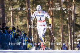 17.03.2018, Falun Sweden (SWE): Hanna Falk (SWE) - FIS world cup cross-country, mass women, Falun (SWE). www.nordicfocus.com. © Modica/NordicFocus. Every downloaded picture is fee-liable.
