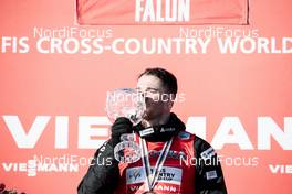 18.03.2018, Falun Sweden (SWE): Dario Cologna (SUI) - FIS world cup cross-country, pursuit men, Falun (SWE). www.nordicfocus.com. © Modica/NordicFocus. Every downloaded picture is fee-liable.
