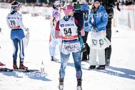 18.03.2018, Falun Sweden (SWE): Kikkan Randall (USA) - FIS world cup cross-country, pursuit women, Falun (SWE). www.nordicfocus.com. © Modica/NordicFocus. Every downloaded picture is fee-liable.