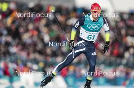 16.02.2018, Pyeongchang, Korea (KOR): Imanol Rojo (ESP) - XXIII. Olympic Winter Games Pyeongchang 2018, cross-country, 15km men,  Pyeongchang (KOR). www.nordicfocus.com. © Modica/NordicFocus. Every downloaded picture is fee-liable.