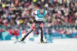 16.02.2018, Pyeongchang, Korea (KOR): Bernhard Tritscher (AUT) - XXIII. Olympic Winter Games Pyeongchang 2018, cross-country, 15km men,  Pyeongchang (KOR). www.nordicfocus.com. © Modica/NordicFocus. Every downloaded picture is fee-liable.