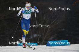 13.02.2018, Pyeongchang, Korea (KOR): Anna Dyvik (SWE) - XXIII. Olympic Winter Games Pyeongchang 2018, cross-country, individual sprint,  Pyeongchang (KOR). www.nordicfocus.com. © Thibaut/NordicFocus. Every downloaded picture is fee-liable.