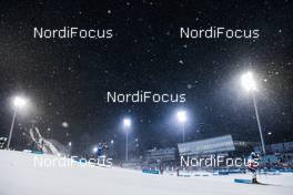 13.02.2018, Pyeongchang, Korea (KOR): Maiken Caspersen Falla (NOR), Sadie Bjornsen (USA), (l-r)  - XXIII. Olympic Winter Games Pyeongchang 2018, cross-country, individual sprint,  Pyeongchang (KOR). www.nordicfocus.com. © Modica/NordicFocus. Every downloaded picture is fee-liable.