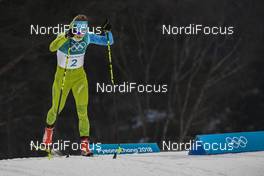 13.02.2018, Pyeongchang, Korea (KOR): Alenka Cebasek (SLO) - XXIII. Olympic Winter Games Pyeongchang 2018, cross-country, individual sprint,  Pyeongchang (KOR). www.nordicfocus.com. © Thibaut/NordicFocus. Every downloaded picture is fee-liable.