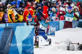 13.02.2018, Pyeongchang, Korea (KOR): Yulia Belorukova (RUS), Jessica Diggins (USA), Natalia Nepryaeva (RUS), (l-r)  - XXIII. Olympic Winter Games Pyeongchang 2018, cross-country, individual sprint,  Pyeongchang (KOR). www.nordicfocus.com. © Modica/NordicFocus. Every downloaded picture is fee-liable.