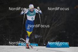 13.02.2018, Pyeongchang, Korea (KOR): Hanna Falk (SWE) - XXIII. Olympic Winter Games Pyeongchang 2018, cross-country, individual sprint,  Pyeongchang (KOR). www.nordicfocus.com. © Thibaut/NordicFocus. Every downloaded picture is fee-liable.