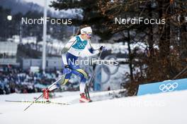 13.02.2018, Pyeongchang, Korea (KOR): Anna Dyvik (SWE) - XXIII. Olympic Winter Games Pyeongchang 2018, cross-country, individual sprint,  Pyeongchang (KOR). www.nordicfocus.com. © Modica/NordicFocus. Every downloaded picture is fee-liable.
